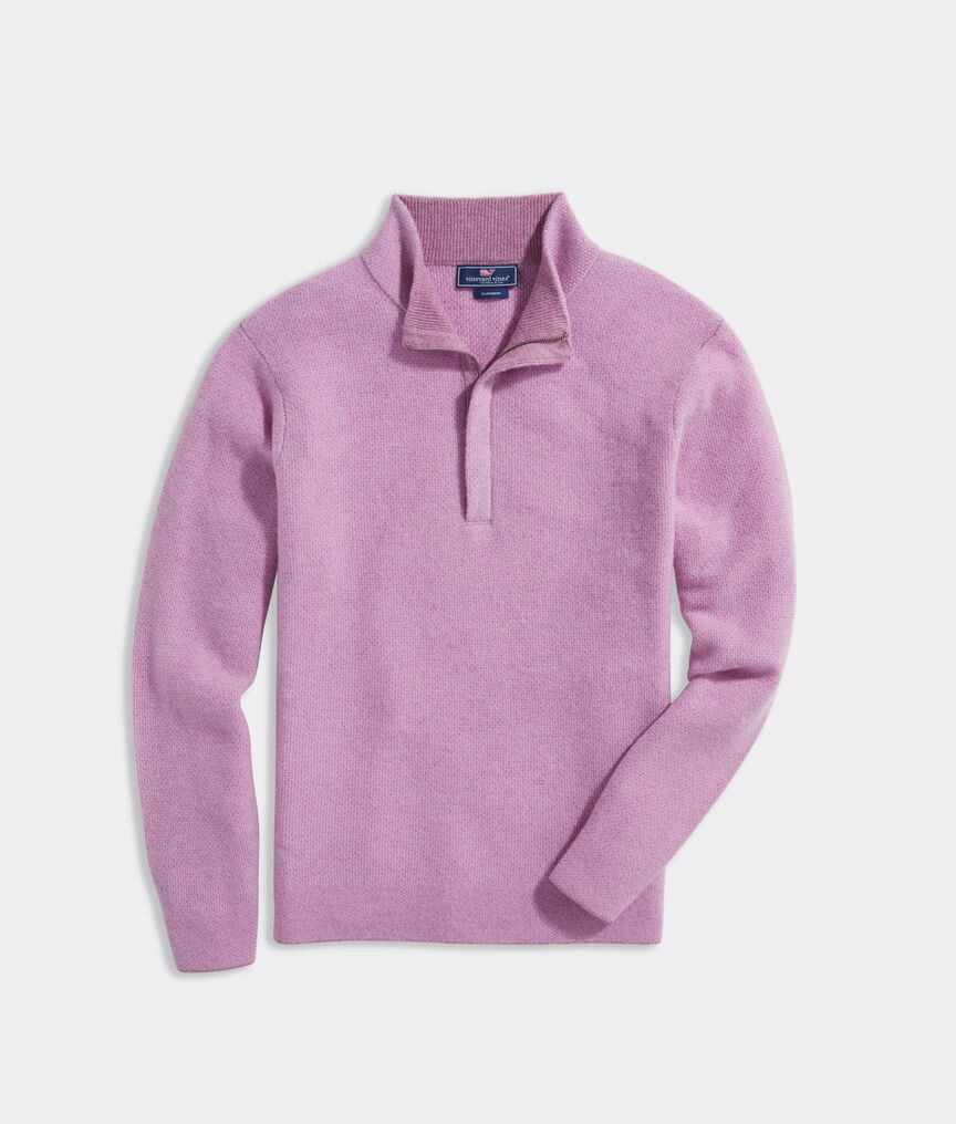 Yachtsman Cashmere 1/4-Zip Sweater