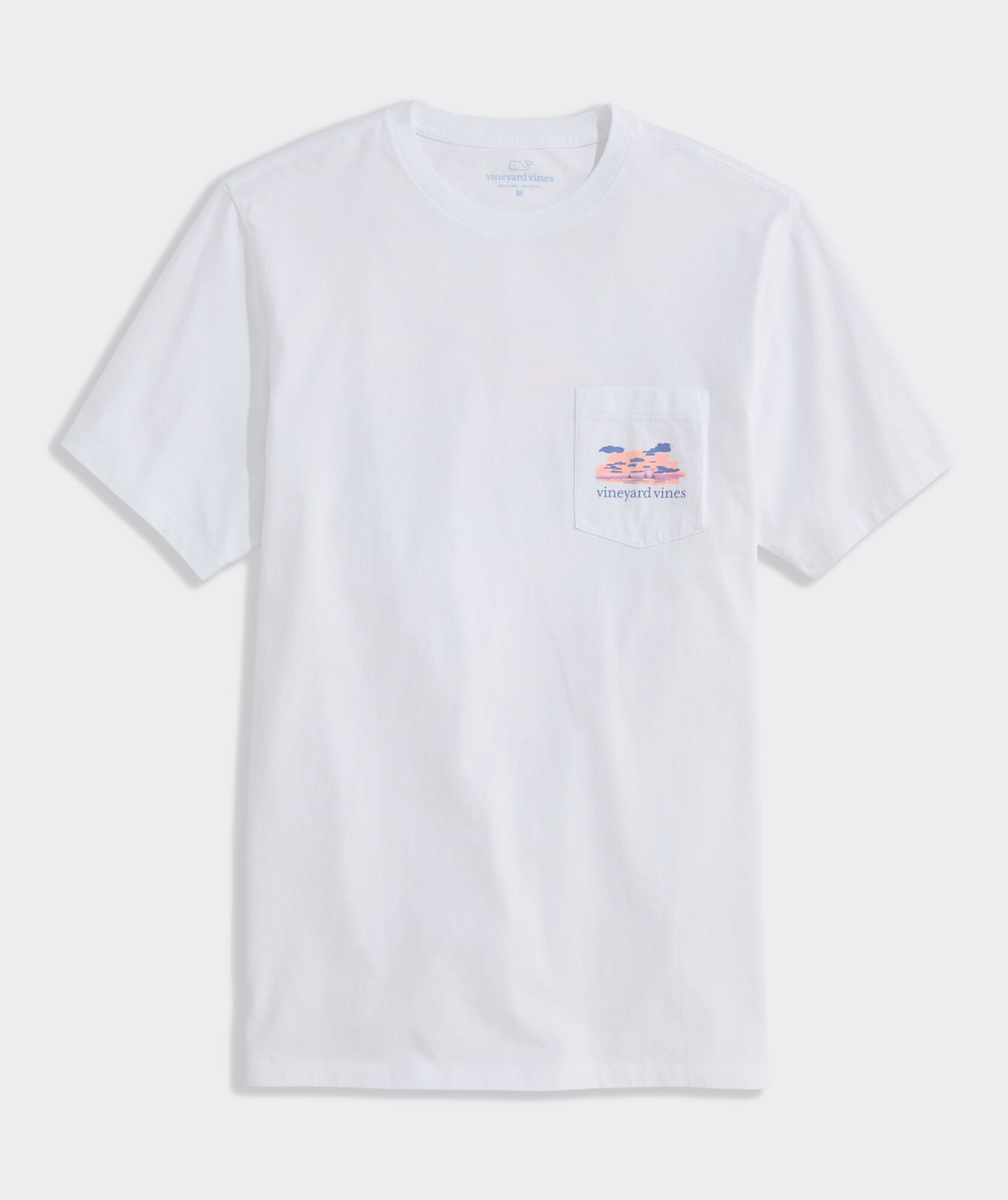 Palm Beach Scenic Short-Sleeve Pocket Tee