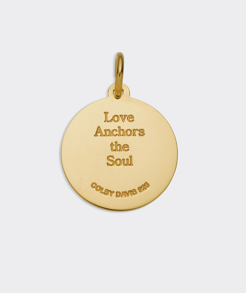 Colby Davis Medium Anchor Gold Vermeil