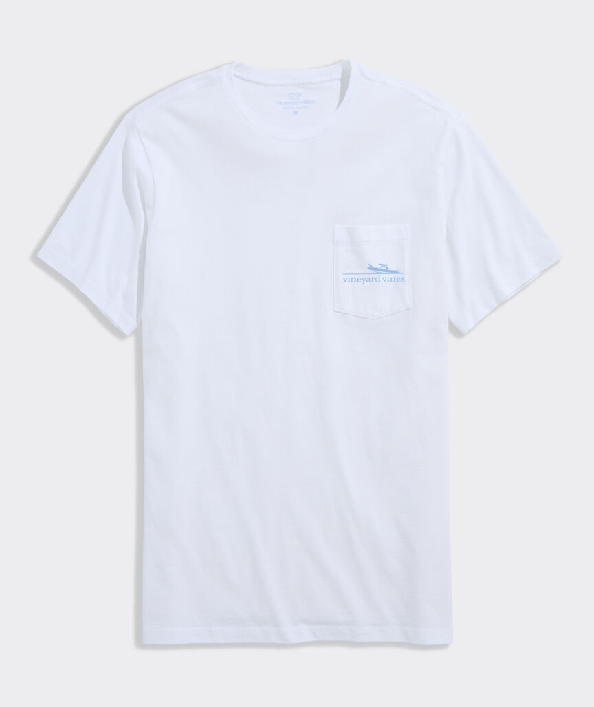 Man's Best Friend Jake Blue Short-Sleeve Pocket Tee