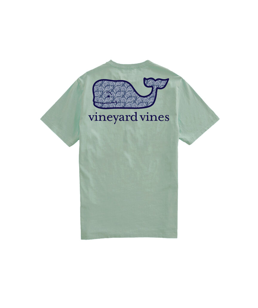 OUTLET Batik Fish Whale Short-Sleeve Pocket Tee