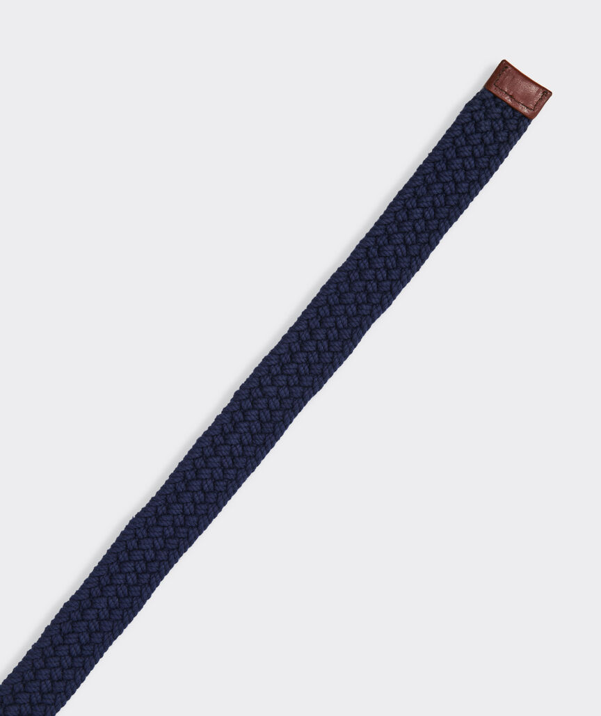 Washed Braided Rope D-Ring Belt