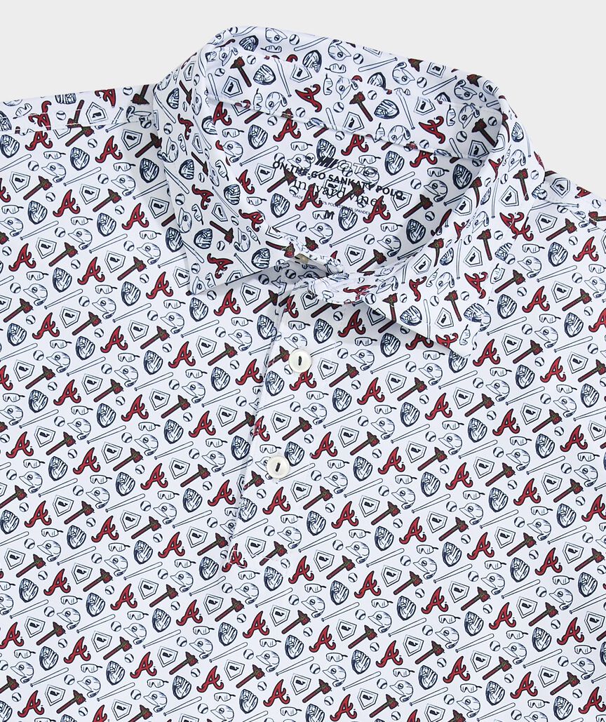 Atlanta Braves Performance Sankaty Polo