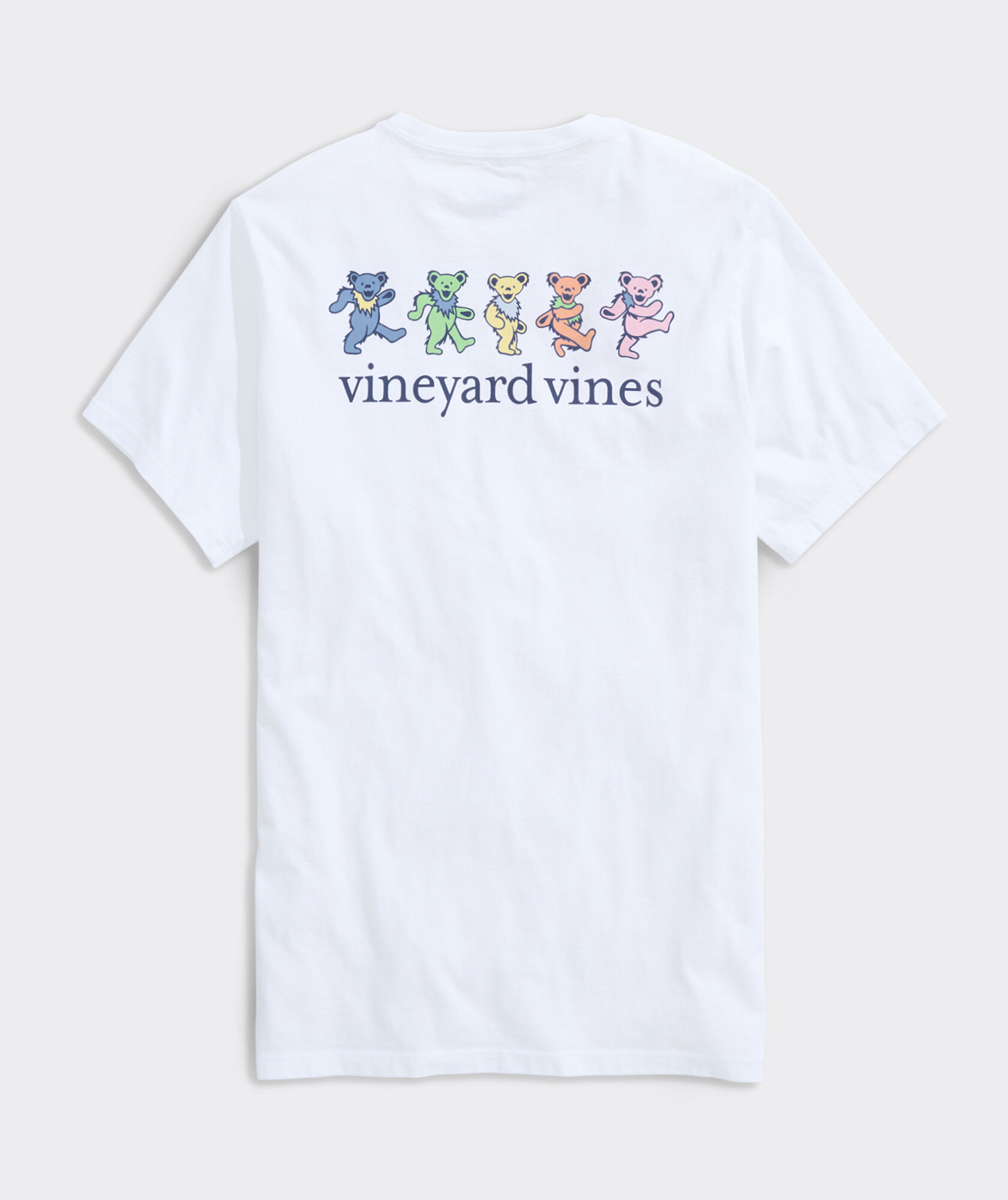 Grateful Dead x vineyard vines Dancing Bears Short-Sleeve Pocket Tee