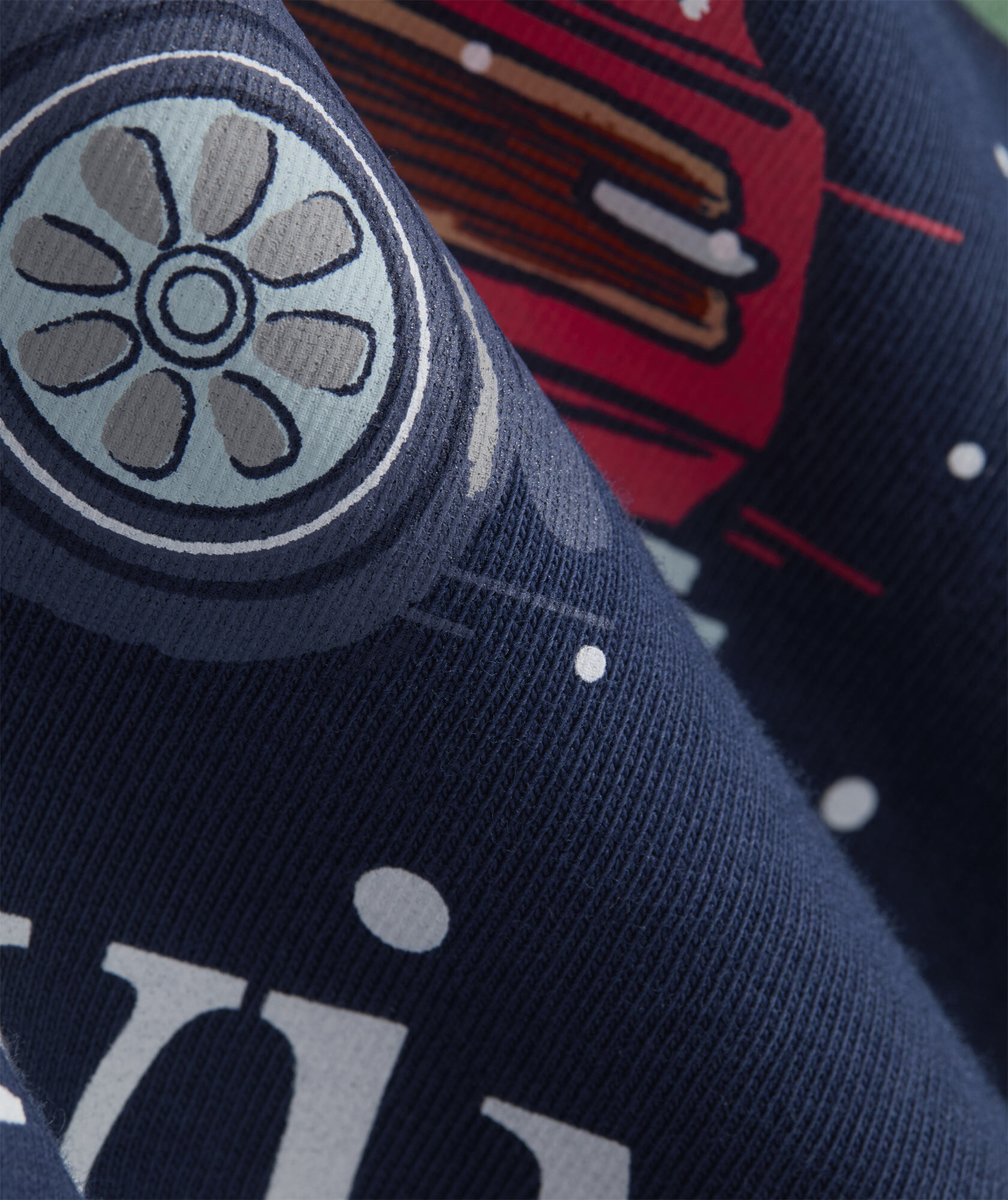 Holiday Woody & Tree Long-Sleeve Pocket Tee