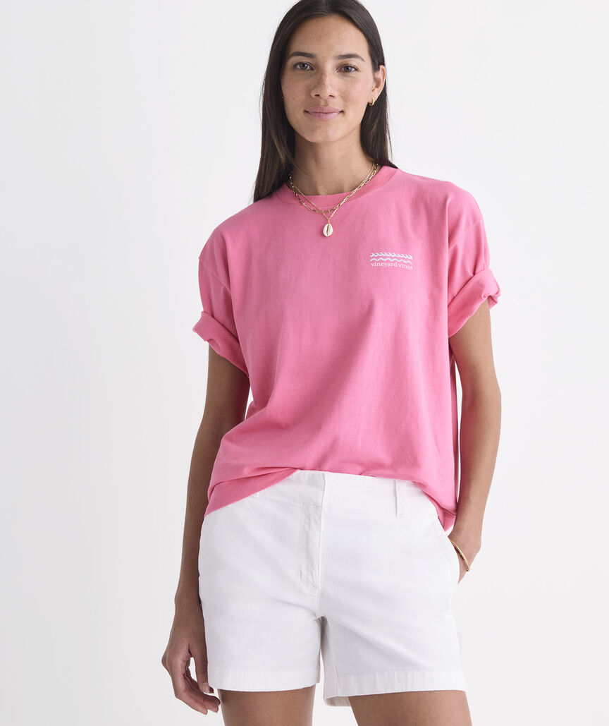 Women's Vitamin Sea Boyfriend Crew Short-Sleeve Tee
