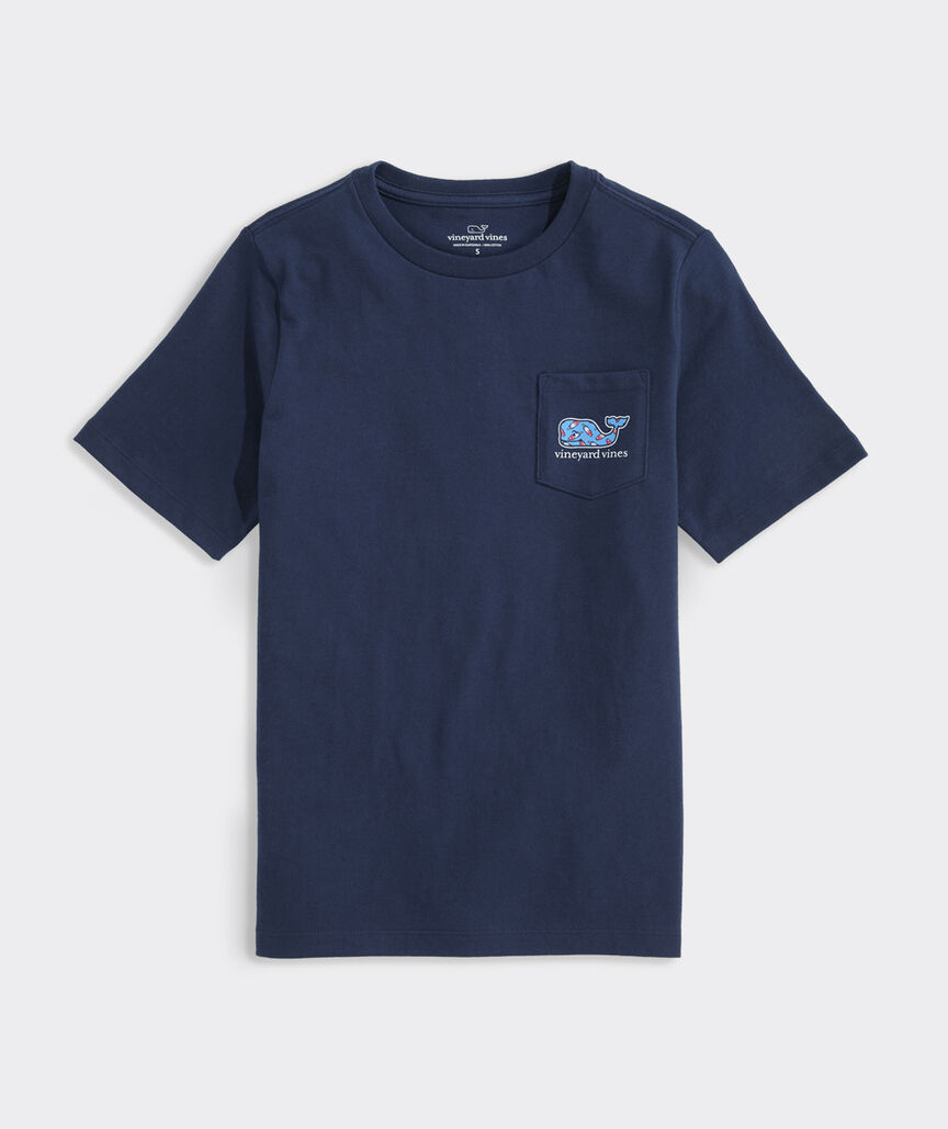 Boys' Bomb Pop Whale Short-Sleeve Pocket Tee