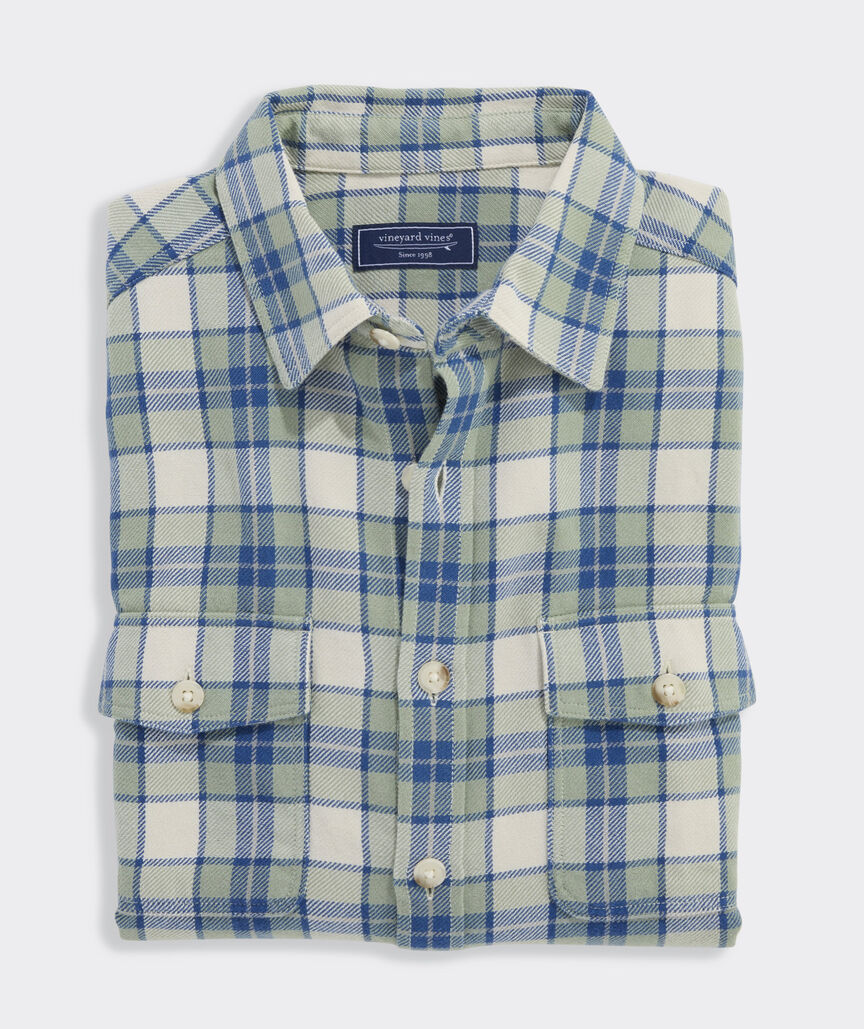 Wyers Plaid Midweight Twill Utility Shirt