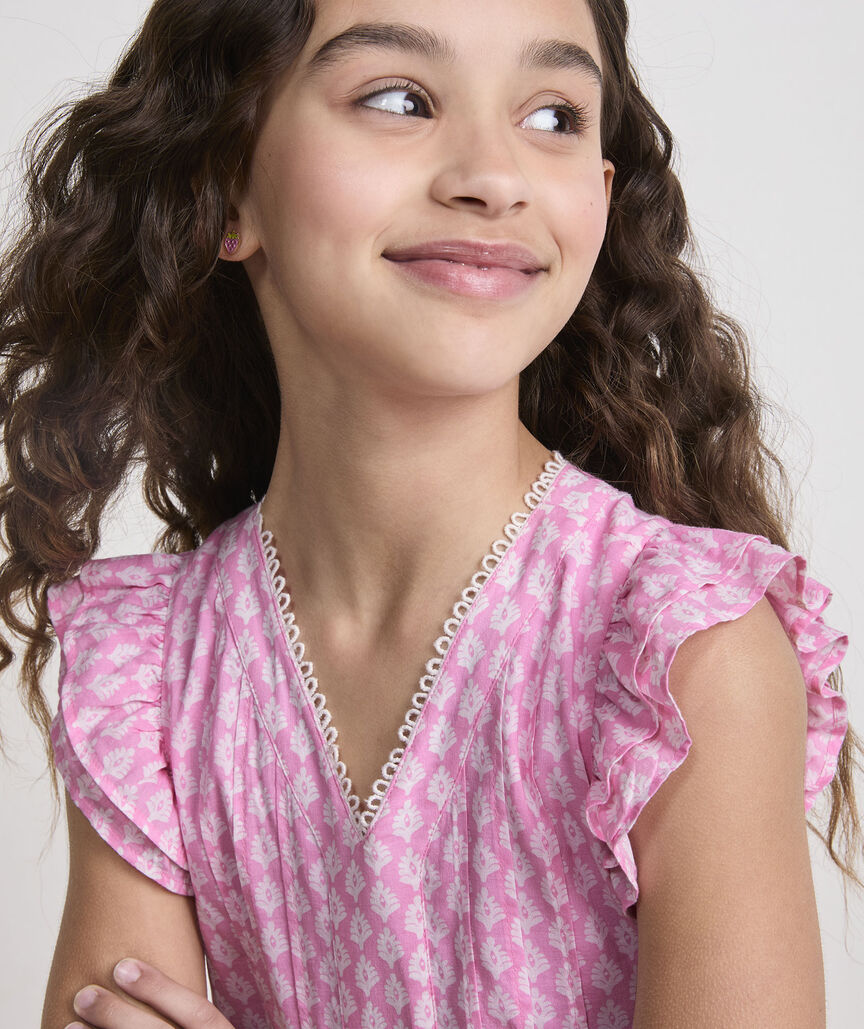 Girls' Nora Pintuck Dress