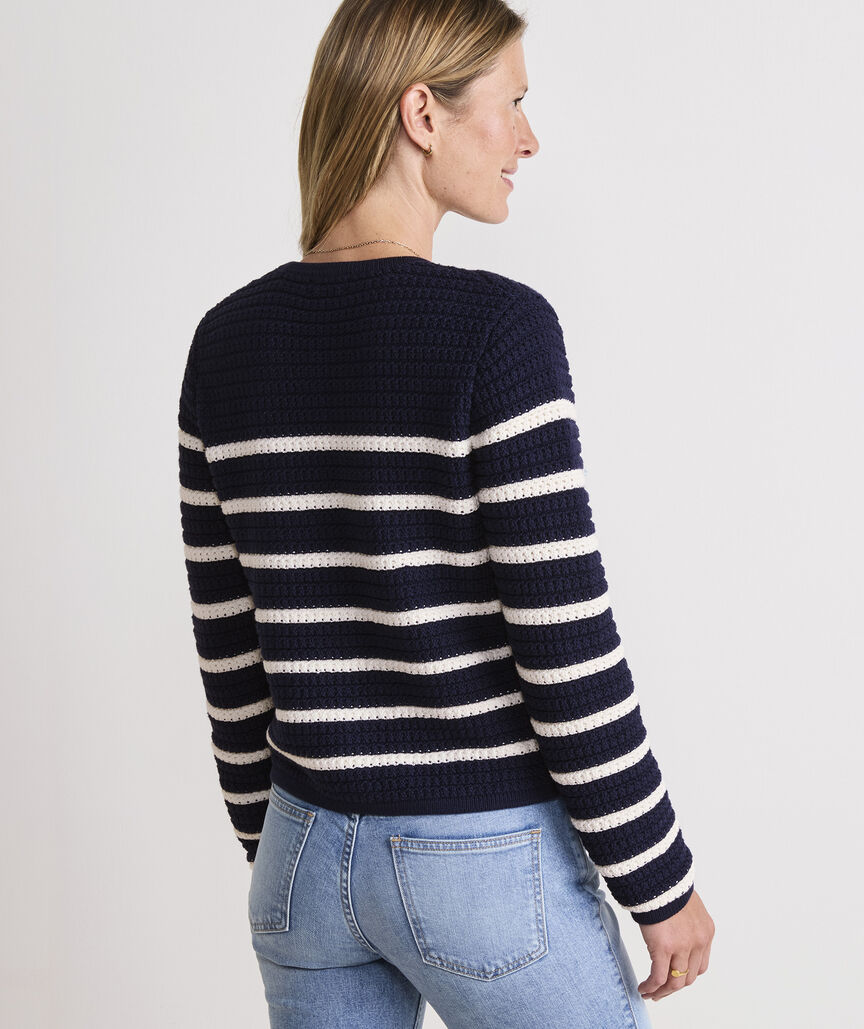 Cotton Texture Cardigan