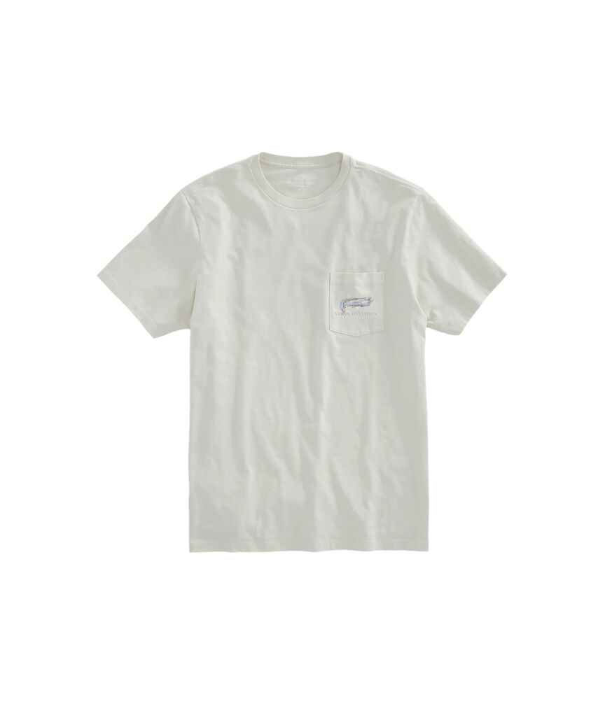 OUTLET Painted Tarpon Fishing Short-Sleeve Pocket Tee