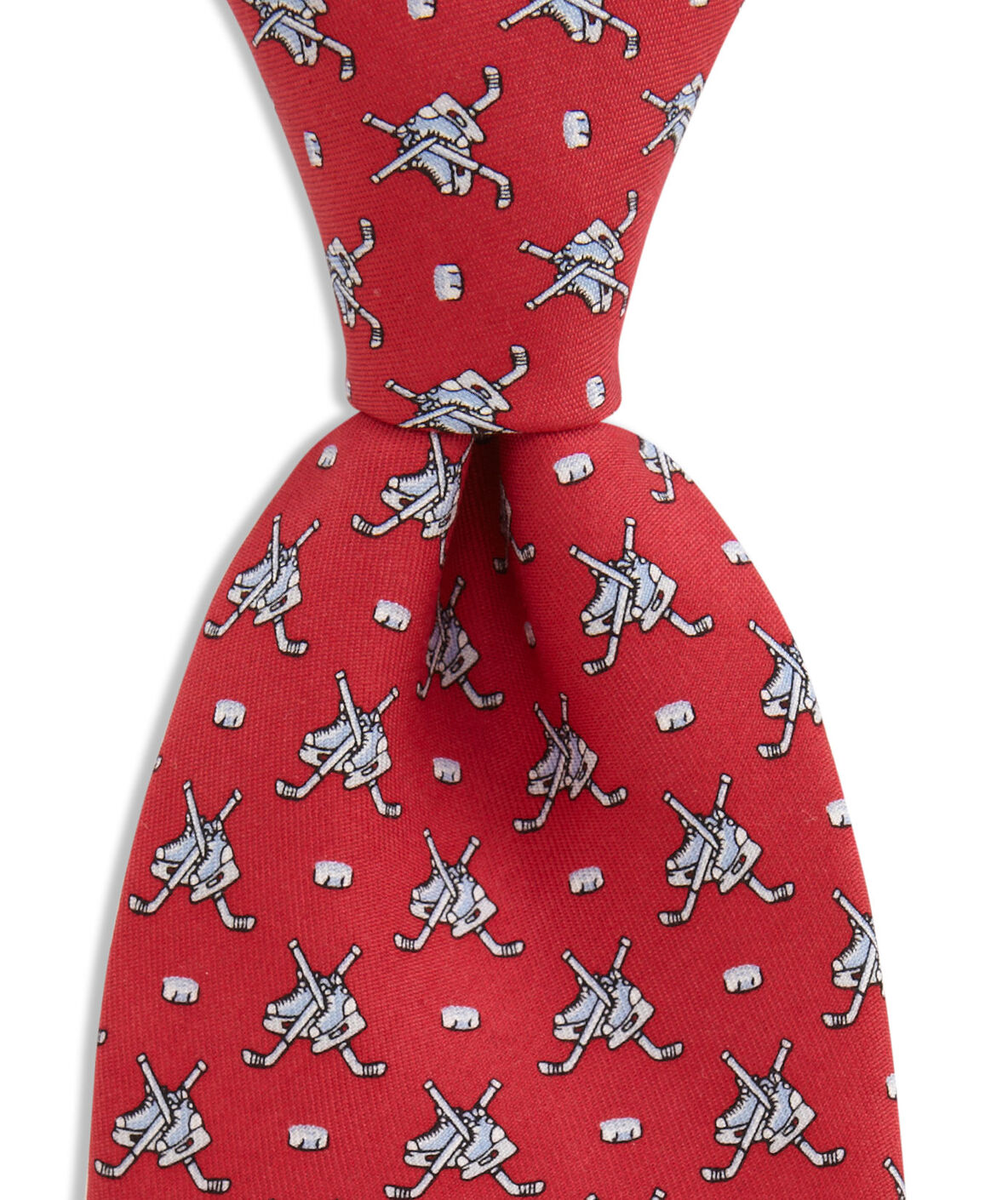 Men's Ties Hockey Printed Silk Ties for Men Vineyard Vines