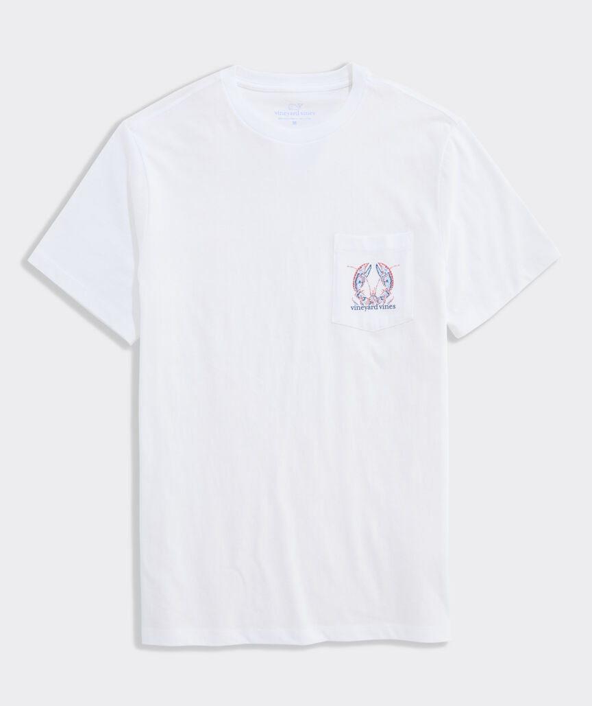 Tile Lobster Short-Sleeve Pocket Tee