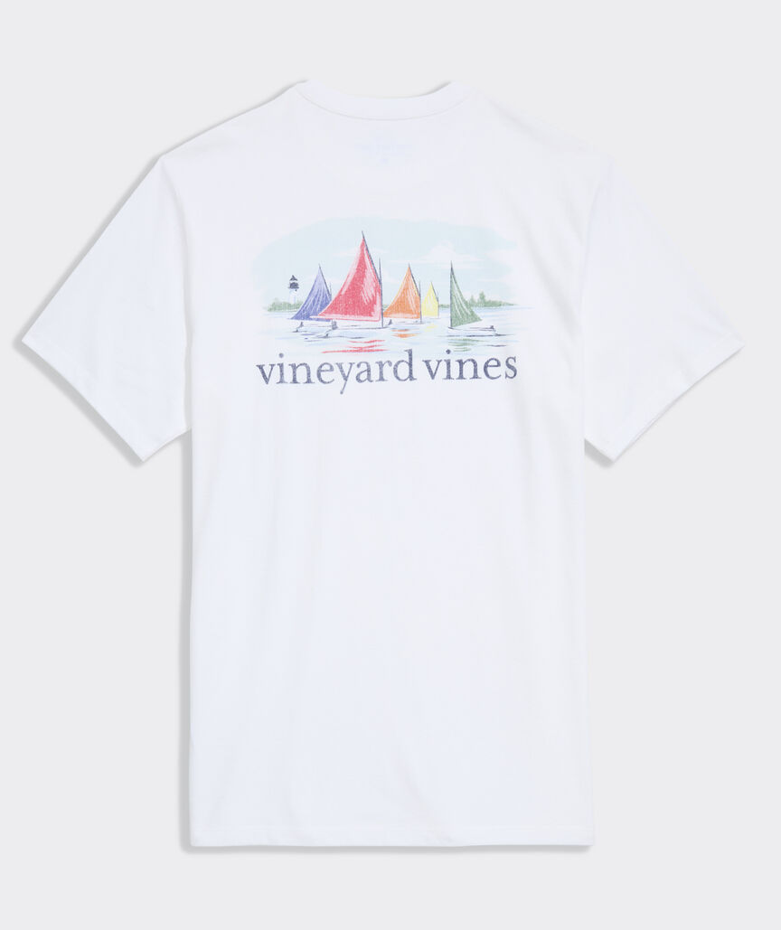 Rainbow Fleet Short-Sleeve Pocket Tee