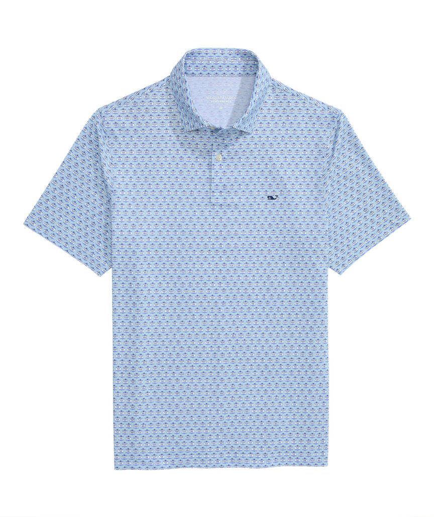 OUTLET Island Signs Performance Polo