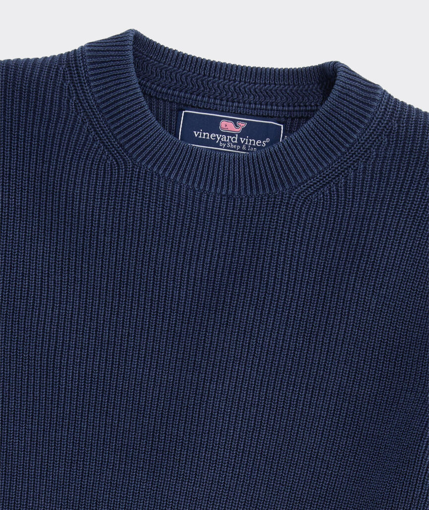 Boys' Folly Beach Garment-Dyed Crewneck