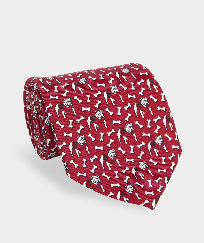 University of Georgia Silk Tie