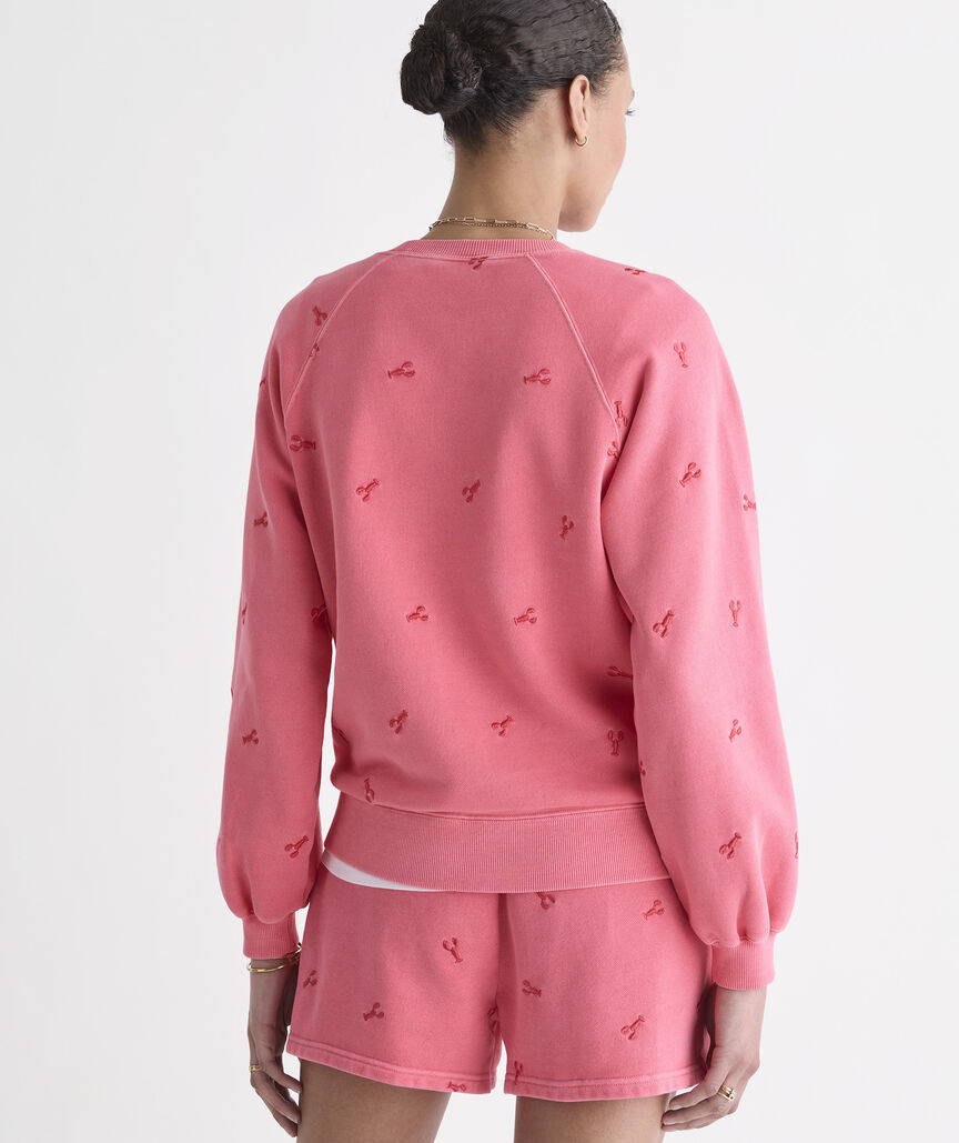 Surf Terry Embroidered Sweatshirt