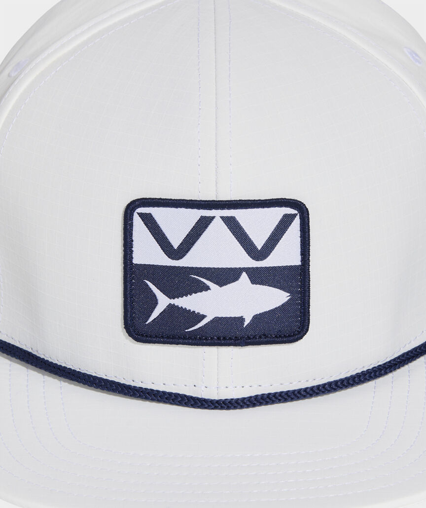 Ripstop Patch Flat Brim Hat