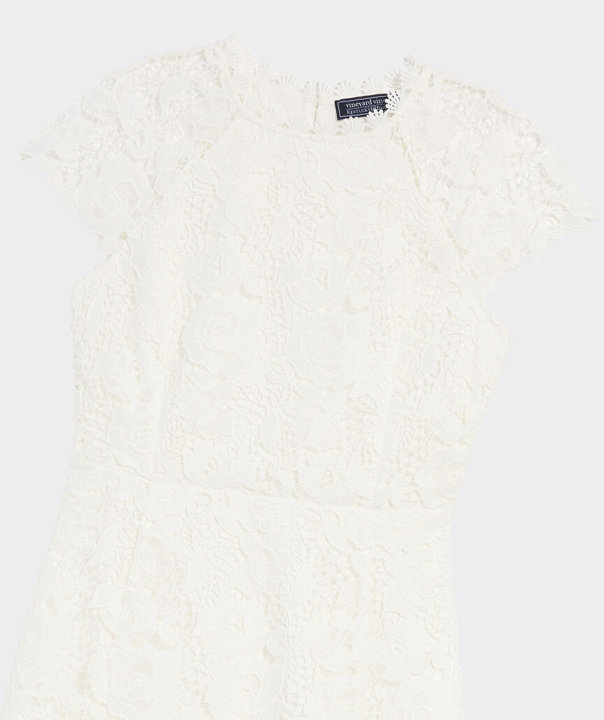 Kentucky Derby Women's Lace Midi Dress