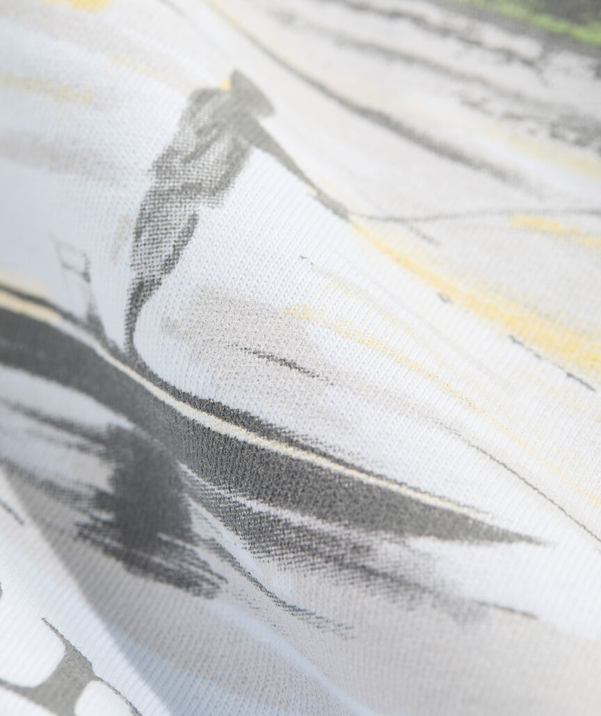 Flats Watercolor Scenic Long-Sleeve Pocket Tee