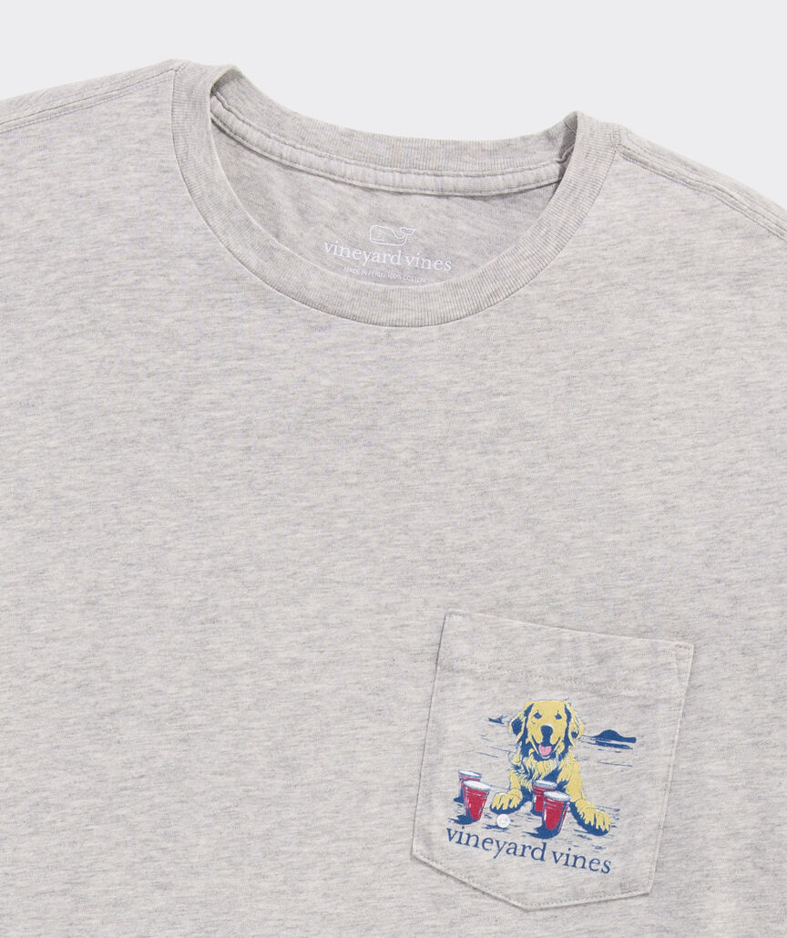 Pup Cup Short-Sleeve Pocket Tee