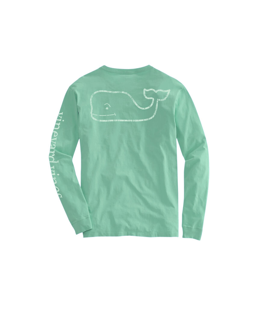 OUTLET Kids' Vintage Whale Long-Sleeve Pocket Tee