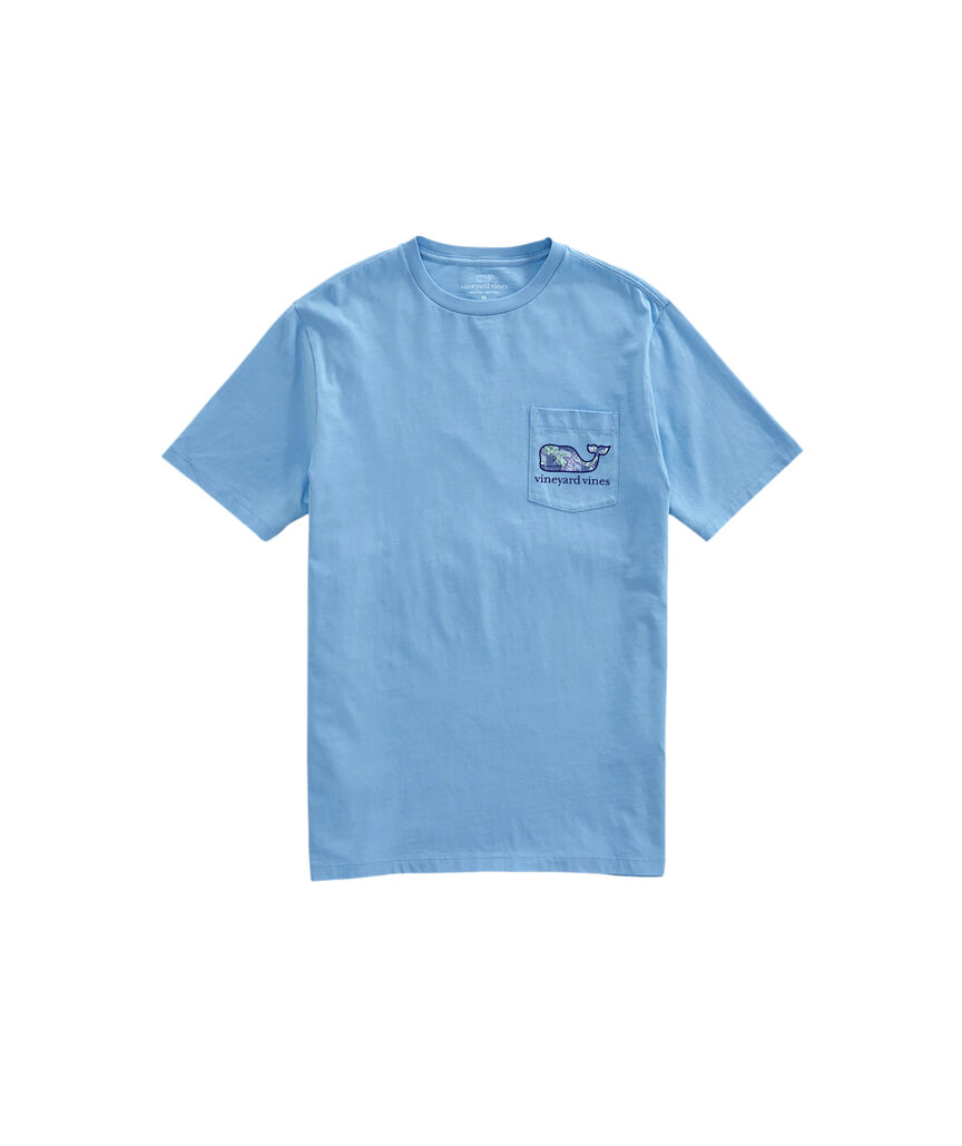 OUTLET Turtles & Starfish Whale Short-Sleeve Pocket Tee
