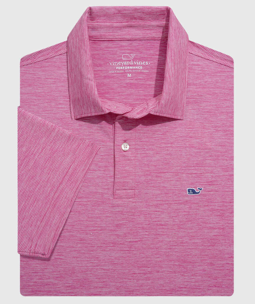 OUTLET St. Jean Stripe Performance Polo