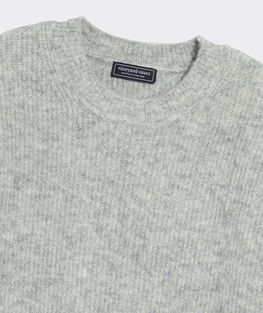 Ribbed Crewneck Sweater
