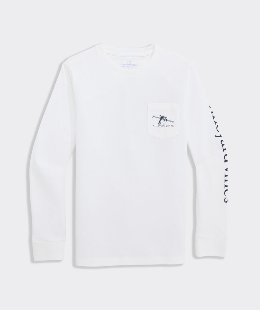 Boys' Waffle Brrr-eak Long-Sleeve Pocket Tee