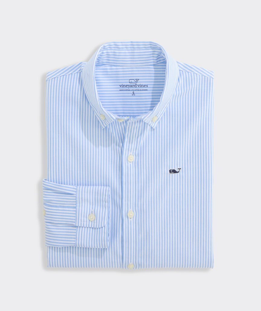 Boys' University Stripe Oxford Shirt