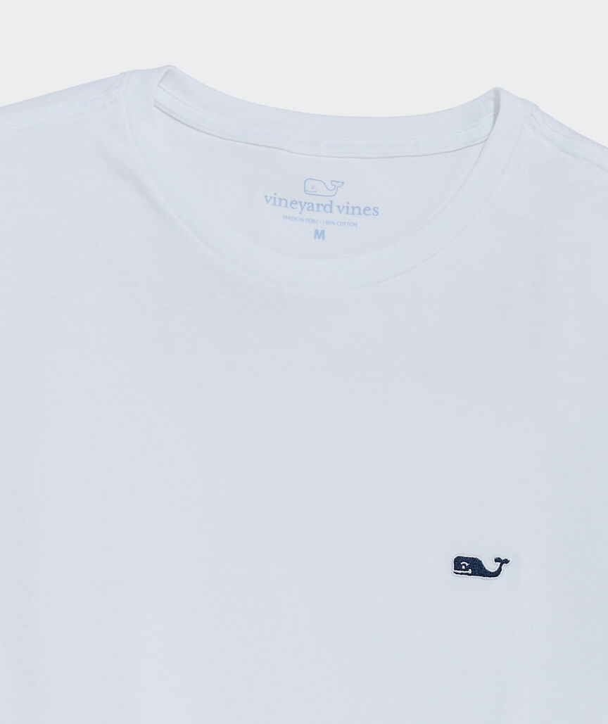 Whale Embroidery Short-Sleeve Tee