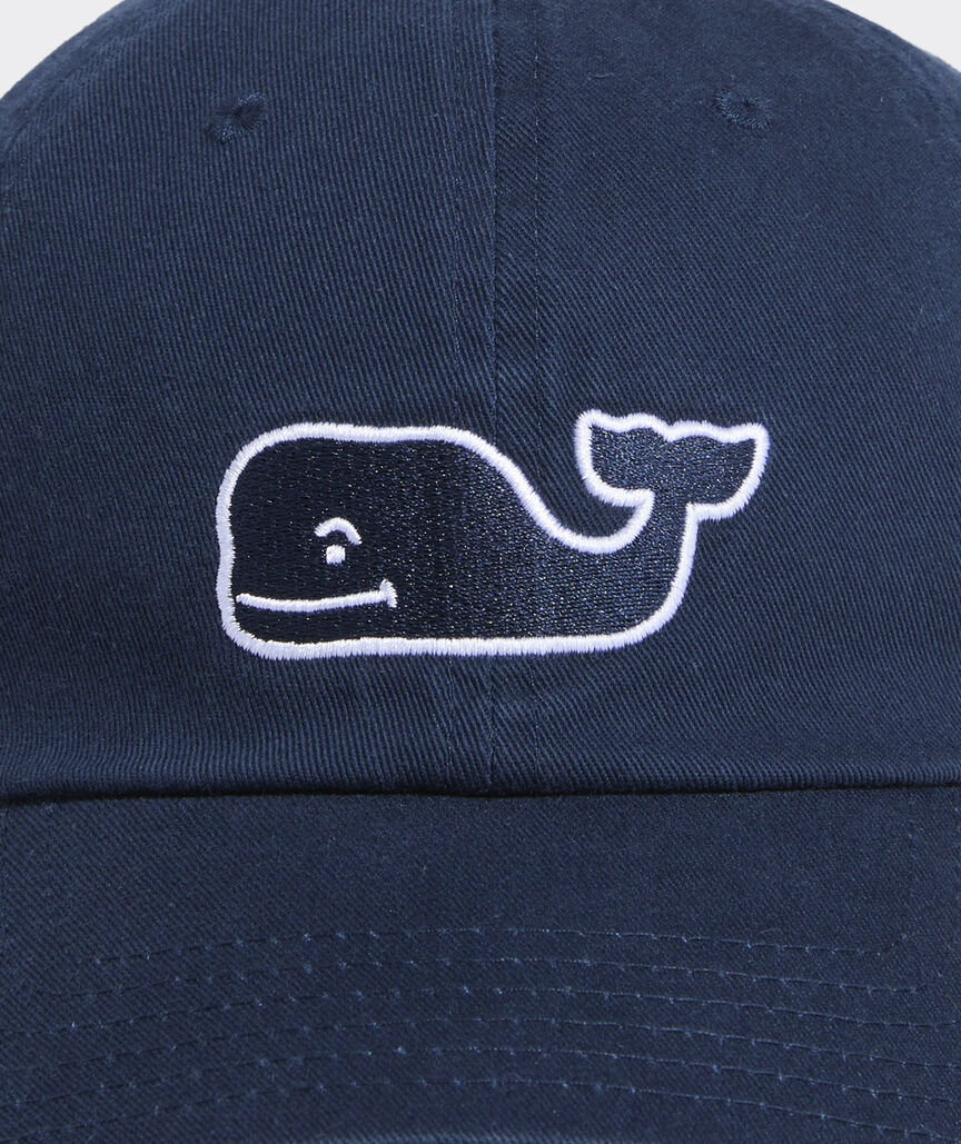 Oversized Whale Patch Baseball Hat