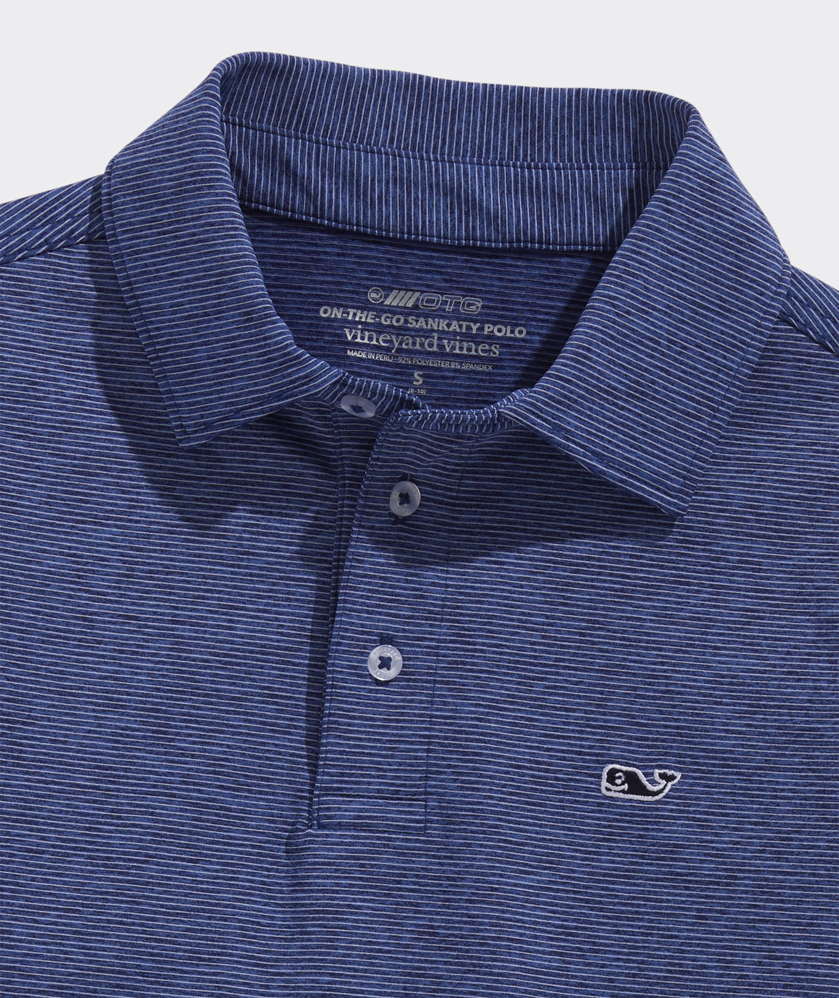 Shop Boys' Performance St. Jean Stripe Sankaty Polo at vineyard vines