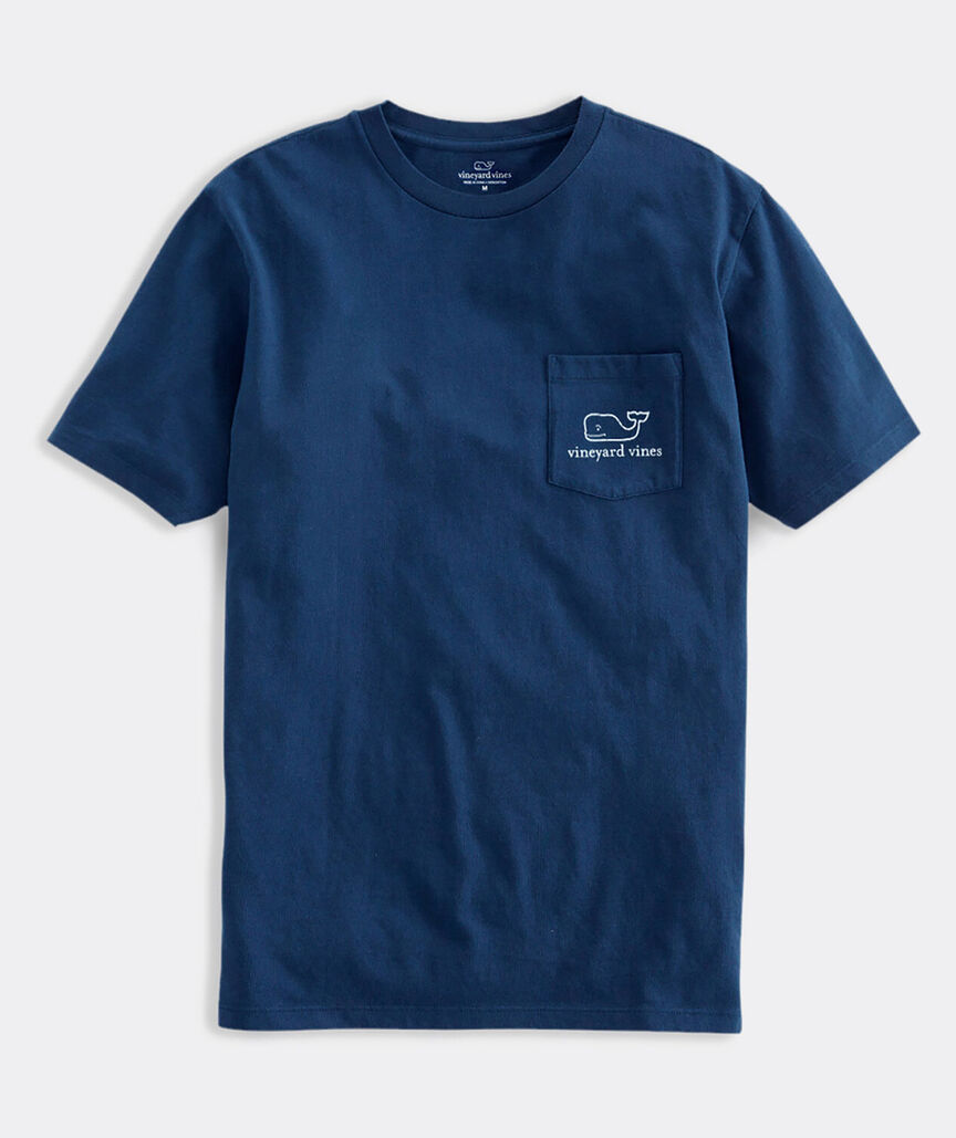 Vintage Whale Short-Sleeve Pocket Tee