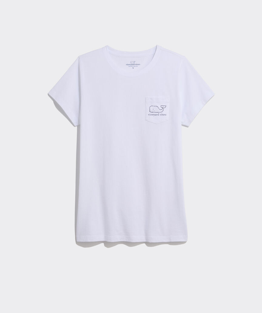 Vintage Whale Short-Sleeve Pocket Tee