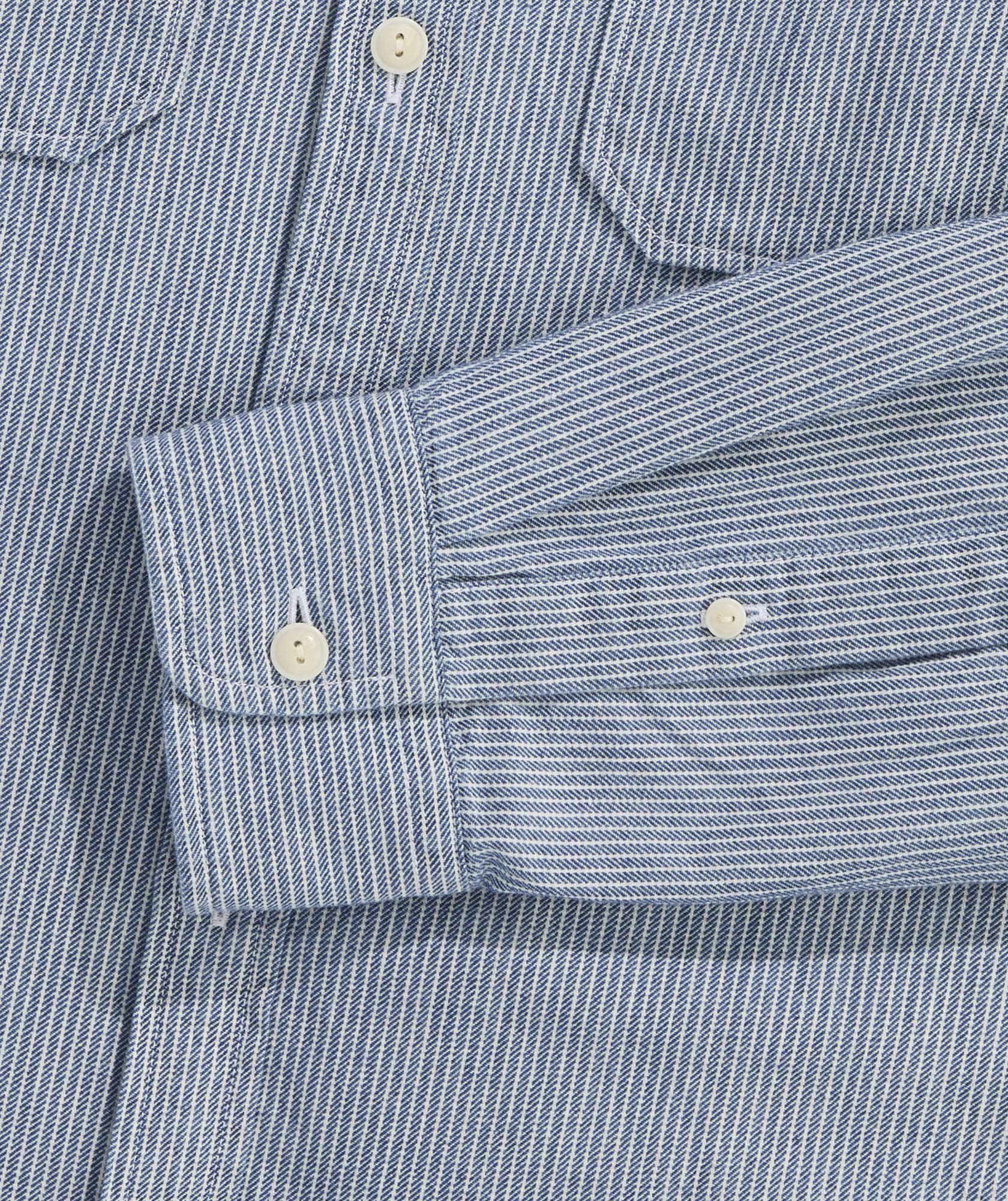 Indigo Stripe Montauk Shirt