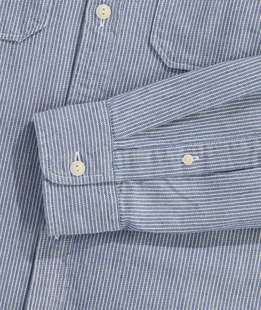 Indigo Stripe Montauk Shirt