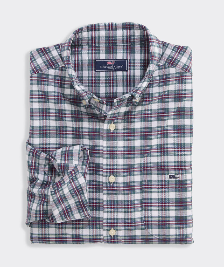Plaid Oxford Shirt
