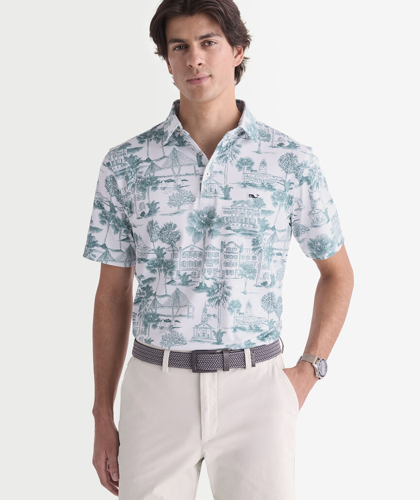 Performance Printed Sankaty Polo