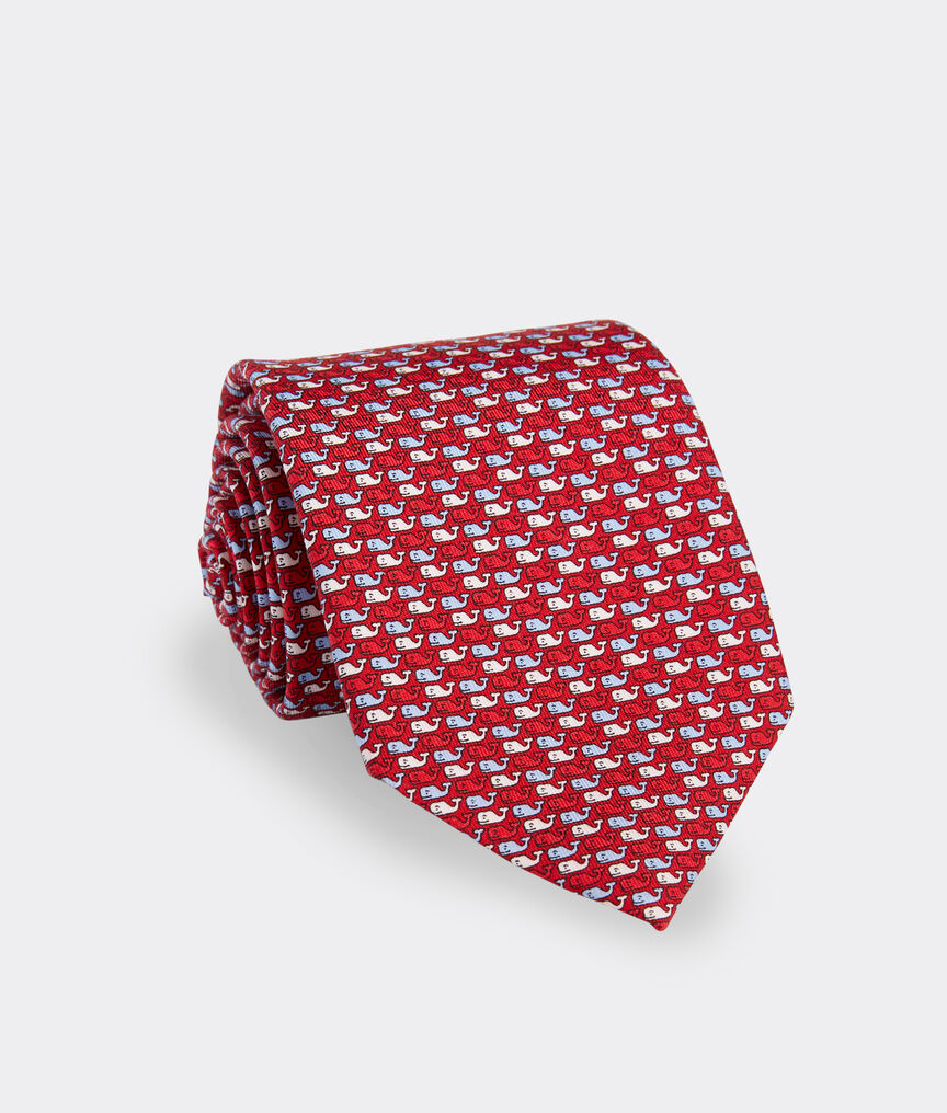 USA Whales Printed Tie