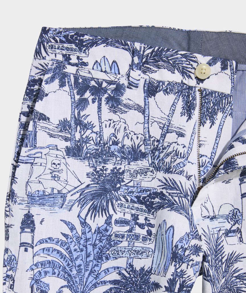 Keys To Escape Linen Breaker Pants