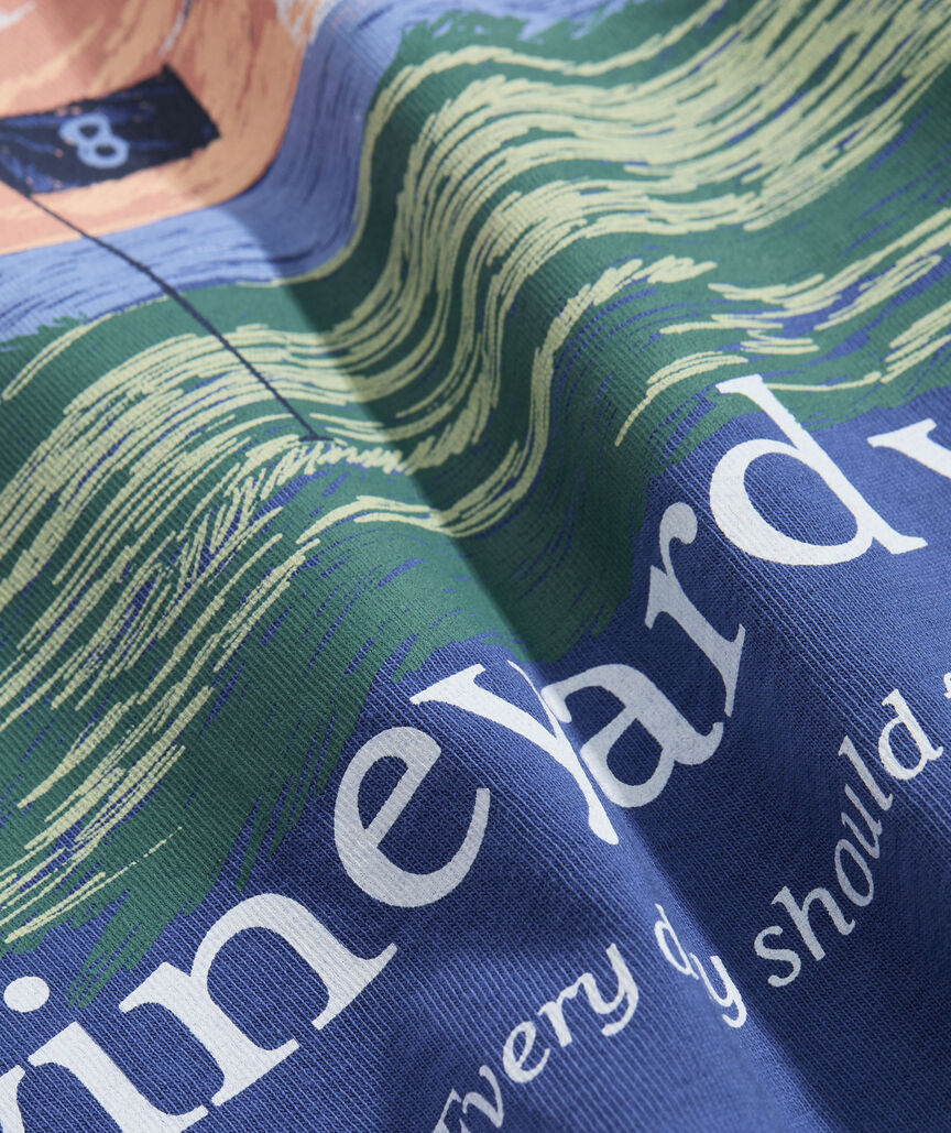 Boys' Oceanfront Golf Long-Sleeve Pocket Tee