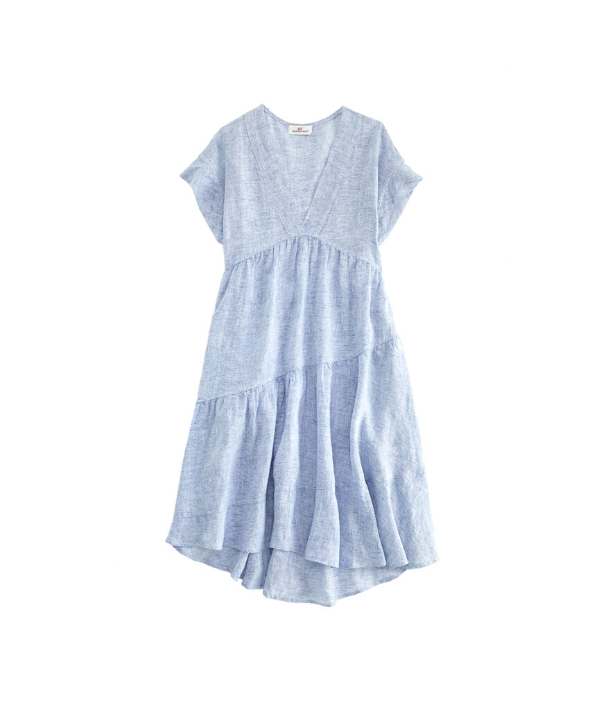 Crushed A-Line Single Tiered 'Vine' Dress main image 1
