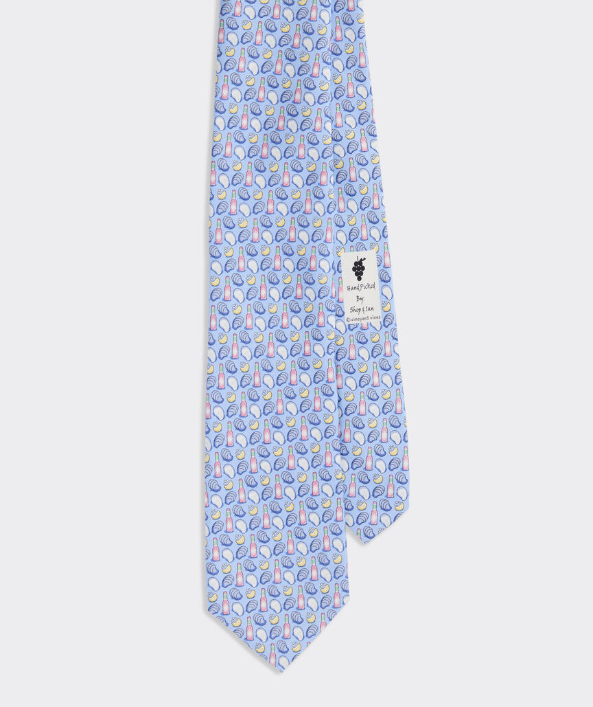 Shuck & Burn Silk Tie