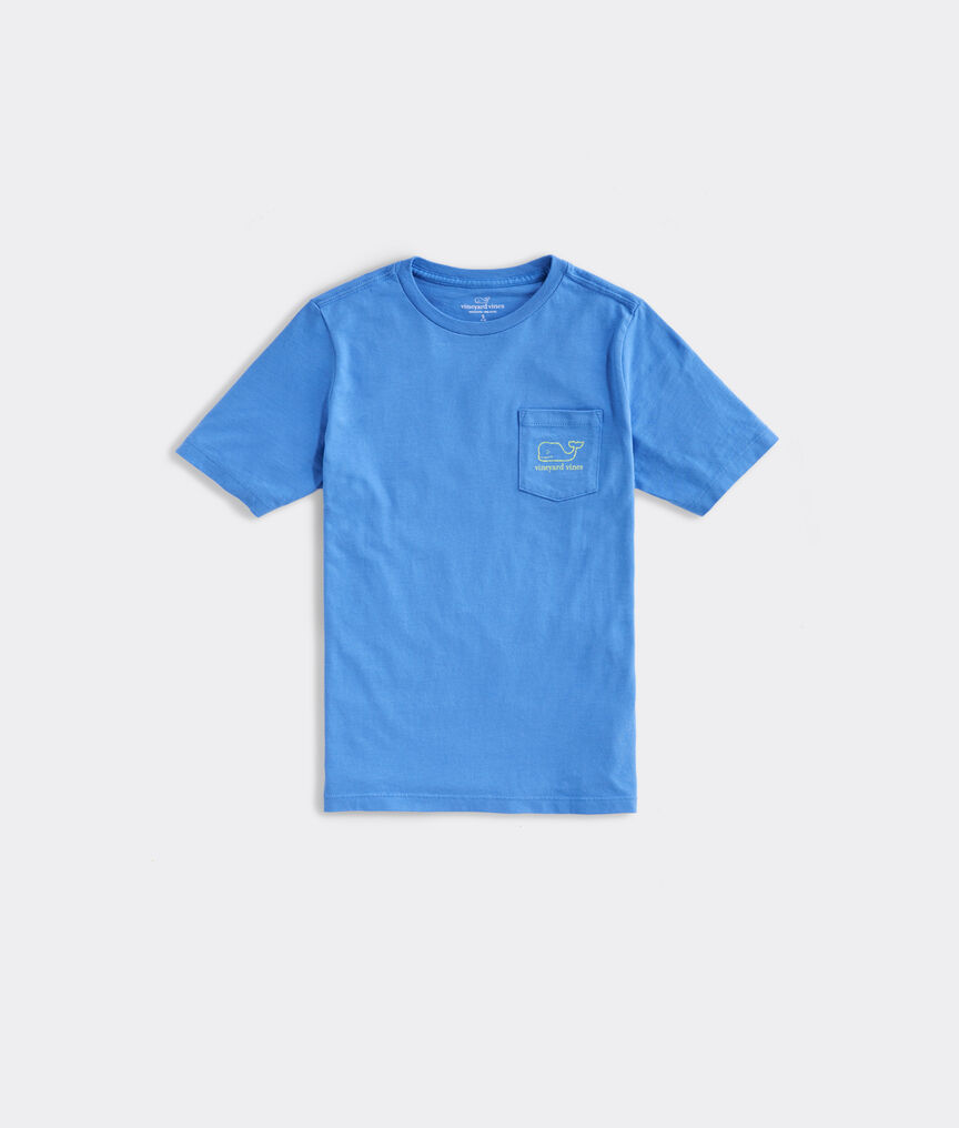 Boys' Sunkissed Vintage Whale Short-Sleeve Pocket Tee