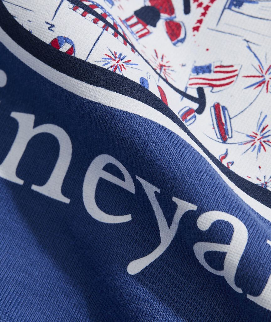 Boys' Beach Day Whale Short-Sleeve Pocket Tee