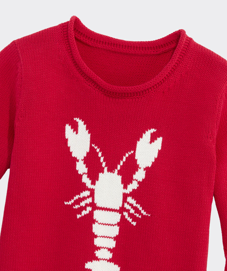 Girls' Katie Cotton Lobster Rollneck Sweater