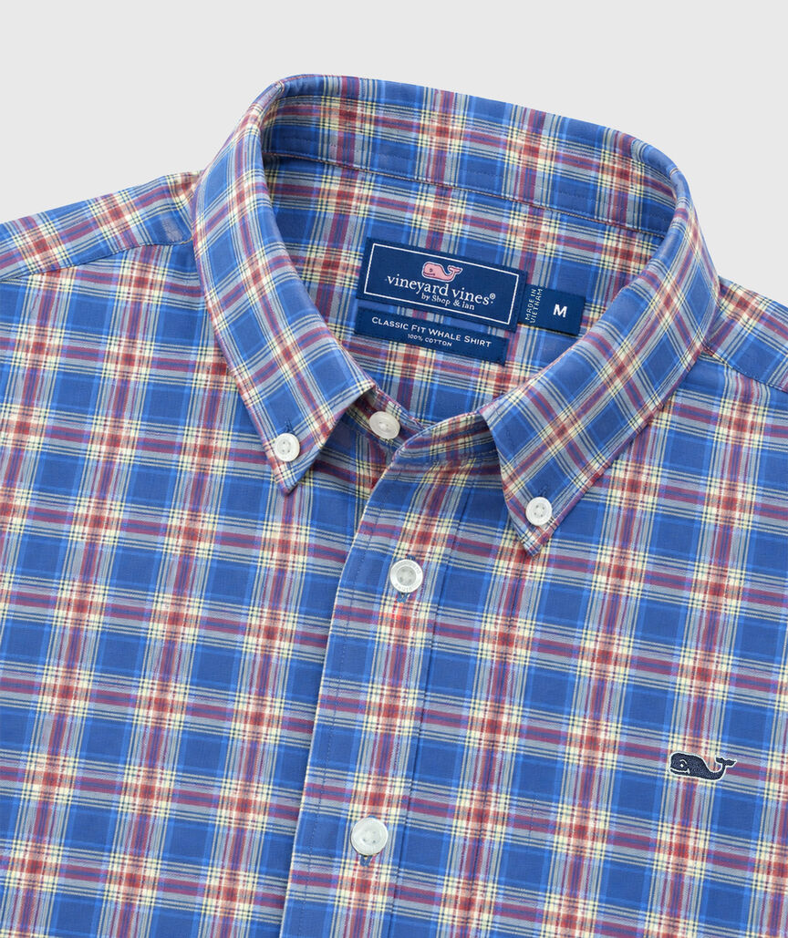 OUTLET Poplin Plaid Shirt
